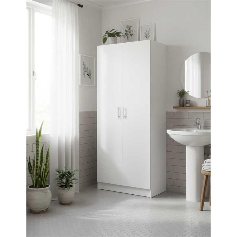 Klair Living Modex Multi-Purpose Utility Storage Cabinet in White
