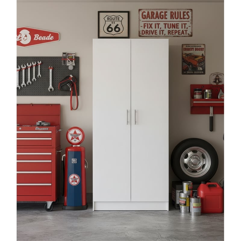Klair Living Modex Multi-Purpose Utility Storage Cabinet in White