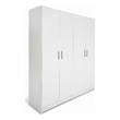 Klair Living Modex Multi-Purpose Utility Storage Cabinet (2-Piece Set) in White