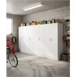 Klair Living Modex Multi-Purpose Utility Storage Cabinet (4-Piece Set) in White