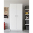 Klair Living Modex Multi-Purpose Utility Storage Cabinet (4-Piece Set) in White