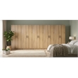 Klair Living Modex Multi-Purpose Utility Storage Cabinet (5-Piece Set) in Oak