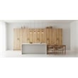 Klair Living Modex Multi-Purpose Utility Storage Cabinet (5-Piece Set) in Oak