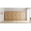 Klair Living Modex Multi-Purpose Utility Storage Cabinet (5-Piece Set) in Oak