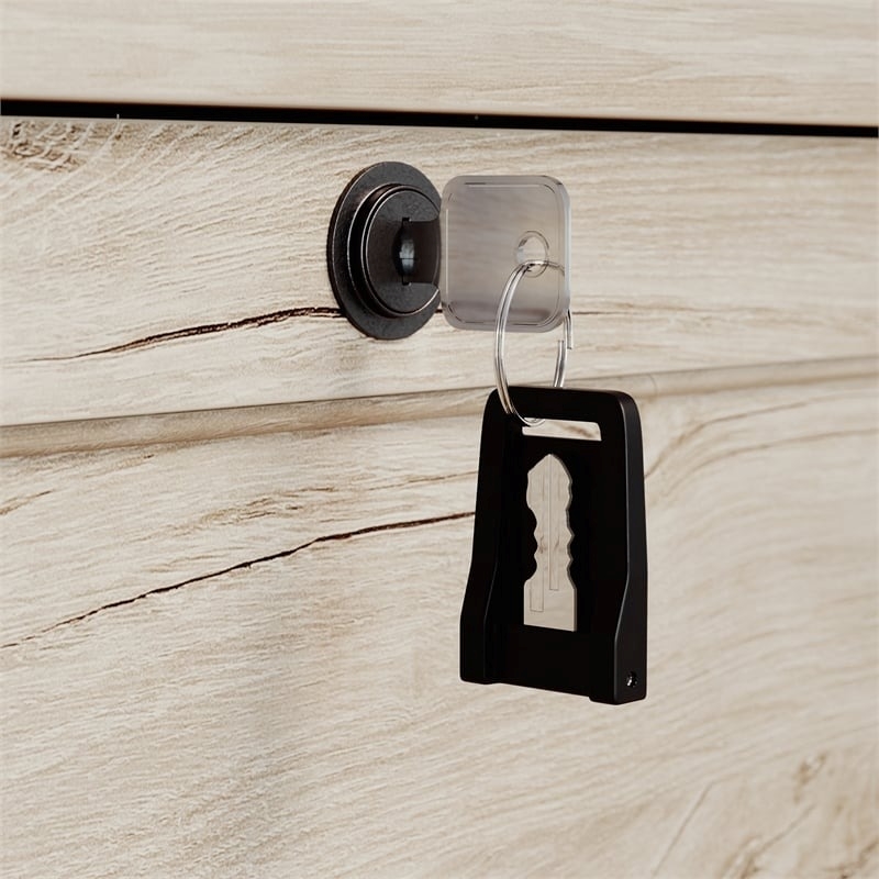 UrbanPro Traditional Engineered Wood Lateral File Cabinet in Oak