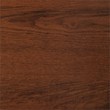 Urbanpro Contemporary Wooden Floating Desktop Computer Desk in Cherry and Black