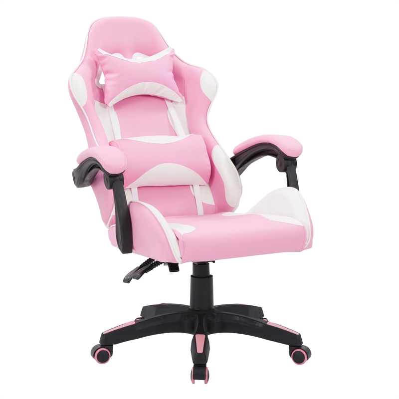 fua accessery door（M）サーモンピンク Pink Mesh Office Chair | AFW.com