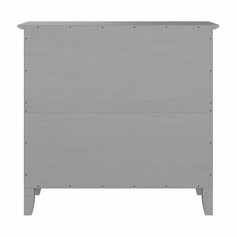 Urbanpro Small 2 Shelf Bookcase in Cape Cod Gray - Engineered Wood