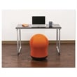 UrbanPro Transitional Swivel Ball Office Chair in Orange