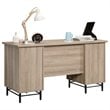 UrbanPro Traditional Executive Desk in Sky Oak and White