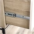 UrbanPro Traditional Executive Desk in Sky Oak and White