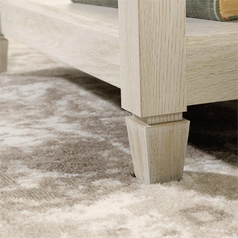 UrbanPro Engineered Wood L-Shaped Desk in Chalked Chestnut
