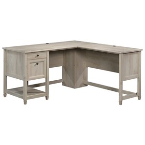 urbanpro engineered wood l-shaped desk in chalked chestnut