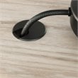 UrbanPro Traditional Engineered Wood L-Shaped Desk in Chalk Oak