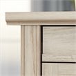UrbanPro Traditional Engineered Wood L-Shaped Desk in Chalk Oak