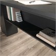UrbanPro L-shaped Traditional Engineered Wood Computer Desk in Raven Oak
