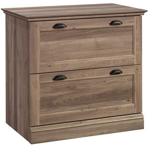 urbanpro engineered wood 2-drawer lateral file cabinet in salt oak