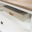 UrbanPro Engineered Wood Glacier White Lateral File Cabinet Rectangular Unassembled