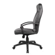 UrbanPro Modern Faux Leather Executive High Back Office Chair in Black