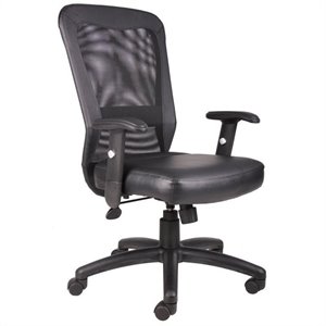 urbanpro ventilation web mesh back task office chair in black