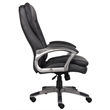 UrbanPro Executive High Back Pillow Top Office Chair in Black