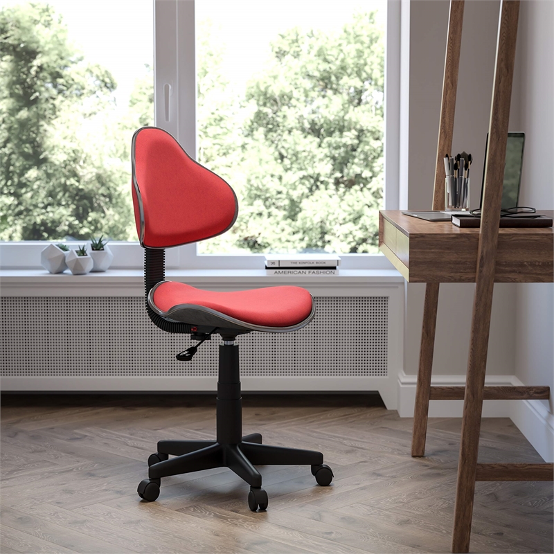 UrbanPro Modern Ergonomic Office Swivel Chair in Red