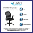 UrbanPro Mid-Back Super Mesh Office Chair in Black
