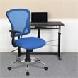 UrbanPro Mid Back Mesh Office Chair in Blue