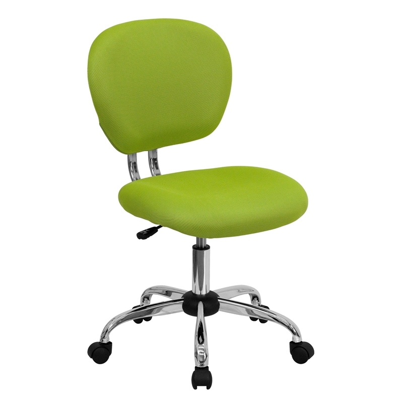 UrbanPro Contemporary Mid-Back Task Chair in Apple Green