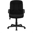 UrbanPro Mid Back Office Chair with Nylon Arms in Black