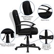 UrbanPro Mid Back Office Chair with Nylon Arms in Black