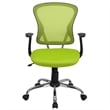 UrbanPro Mid Back Mesh Office Chair in Green