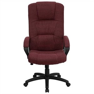 urbanpro high back office chair in burgundy