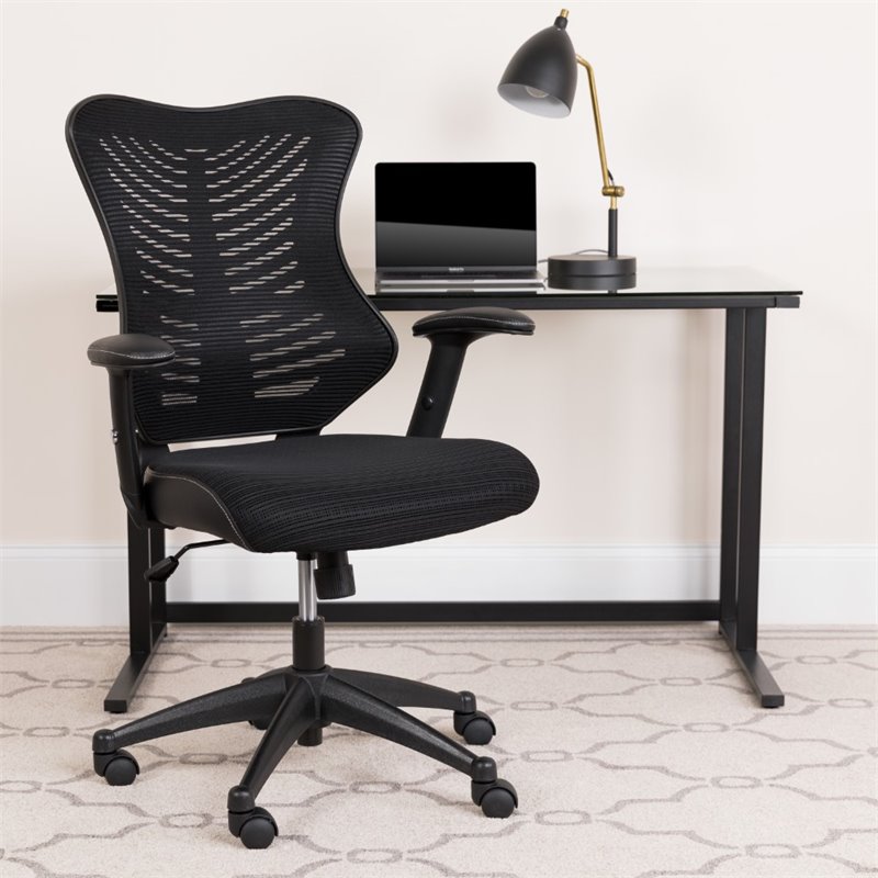 UrbanPro High Back Mesh Office Chair in Black