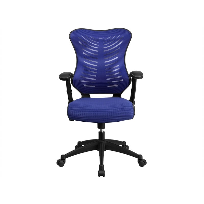 UrbanPro High Back Mesh Office Chair in Blue