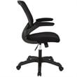 UrbanPro Modern Fabric Mesh Office Chair in Black