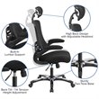 UrbanPro Traditional High Back Executive Office Swivel Chair in Black