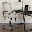 UrbanPro Contemporary Mesh Swivel Office Chair in Gray