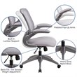 UrbanPro Contemporary Mesh Swivel Office Chair in Gray