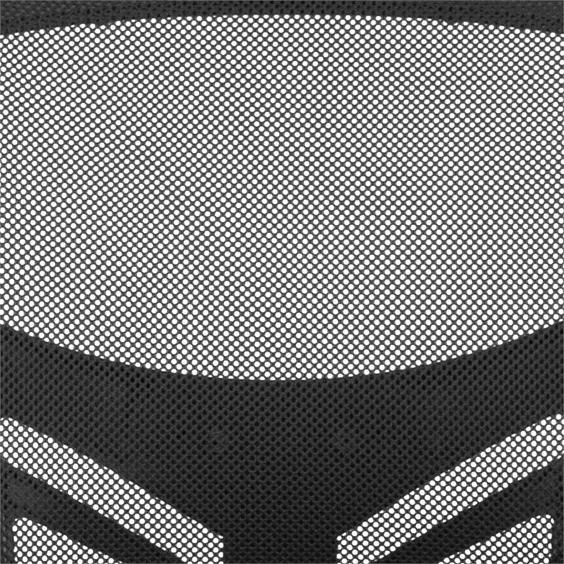 UrbanPro Contemporary Mid Back Mesh Swivel Office Chair in Black