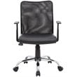 UrbanPro Mesh Back Swivel Task Chair in Black