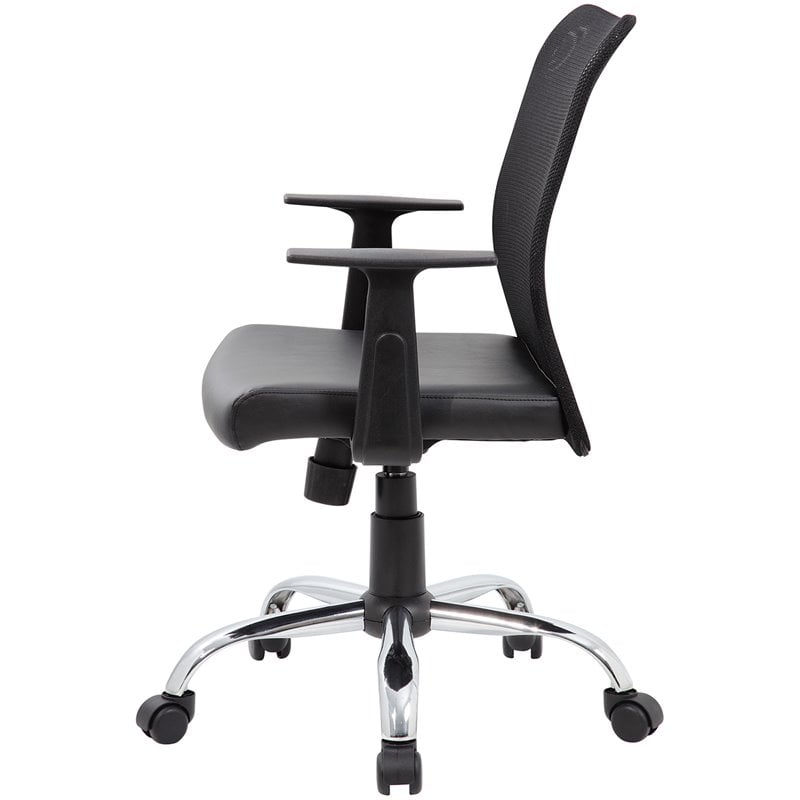 UrbanPro Mesh Back Swivel Task Chair in Black