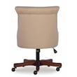 UrbanPro Wood Upholstered Office Chair in Beige