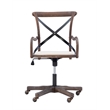 UrbanPro Transitional Wood Office Chair in Brown