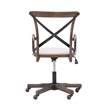 UrbanPro Transitional Wood Office Chair in Brown