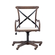UrbanPro Transitional Wood Office Chair in Brown