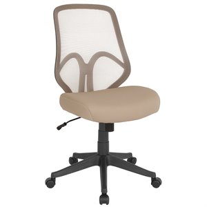 urbanpro high back mesh swivel office chair in brown