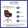 UrbanPro Mid Back Swivel Office Chair in Brown