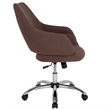 UrbanPro Mid Back Swivel Office Chair in Brown