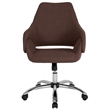 UrbanPro Mid Back Swivel Office Chair in Brown